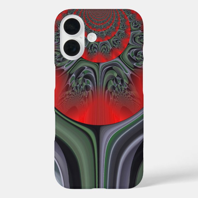 Coques Case-Mate iPhone Aurore Rouge Envoûtante | Aurore Boréale (Verso)