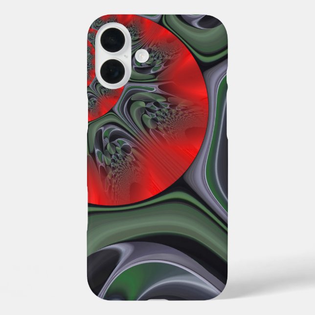 Coques Case-Mate iPhone Aurore Rouge Envoûtante | Aurore Boréale (Verso)