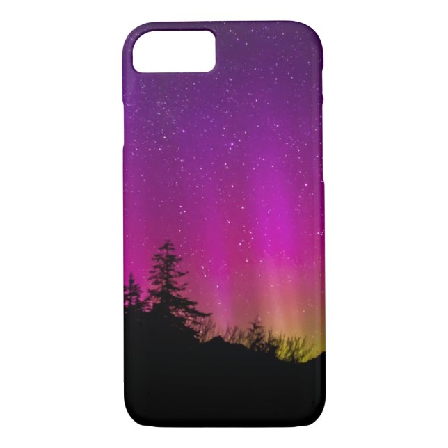 Coques Case-Mate iPhone aurores boréales Aurora Borealis étoile ciel (Dos)