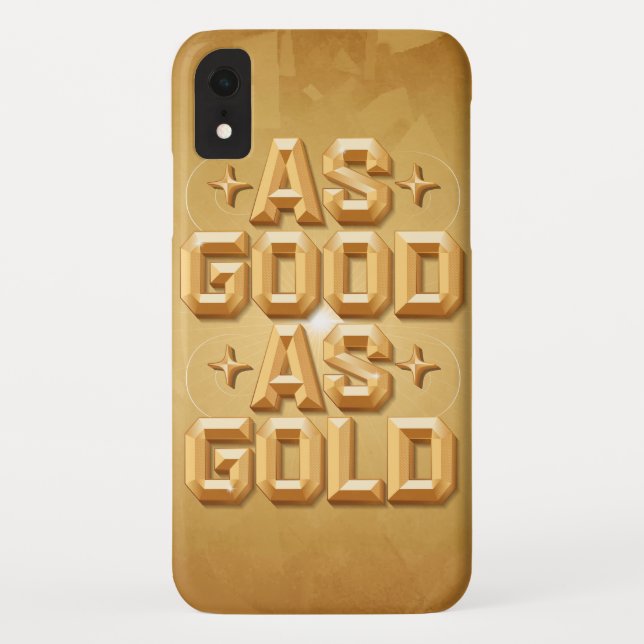 Coques Case-Mate iPhone Aussi bon que l'étui de téléphone Gold (Dos)
