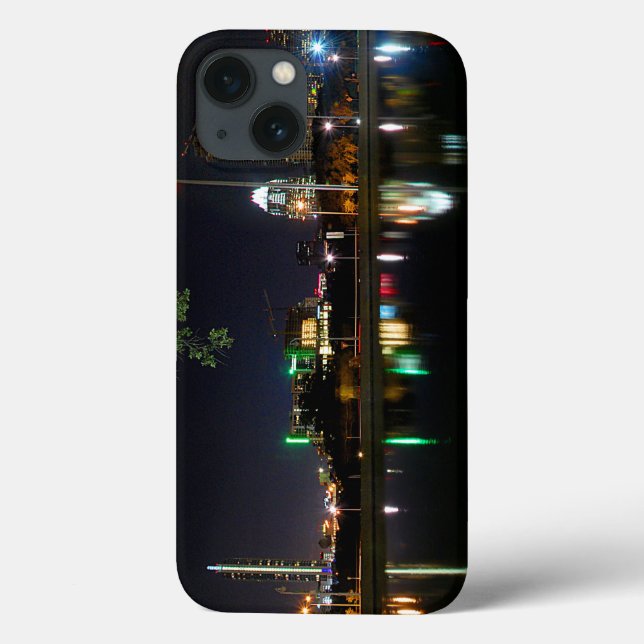 Coques Case-Mate iPhone Austin Texas Night Skyline 1 (Verso)