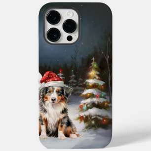 Coque Case-Mate iPhone Australian Shepherd Caravan Christmas Adventure