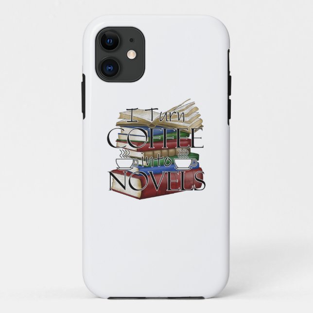 Coques Case-Mate iPhone Auteur Je Transforme Le Café En Écriture De Romans (Dos)
