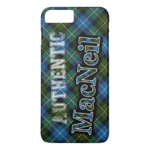Case-Mate iPhone Case Authentic Clan MacNeil Scottish Tartan Design