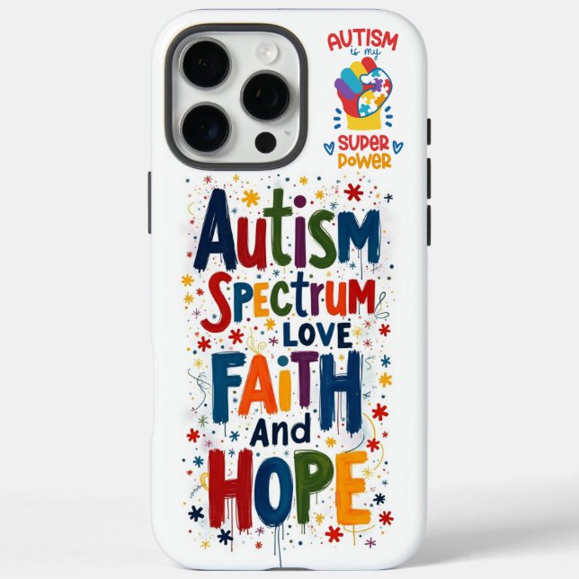 Coques Case-Mate iPhone Autisme (Verso)