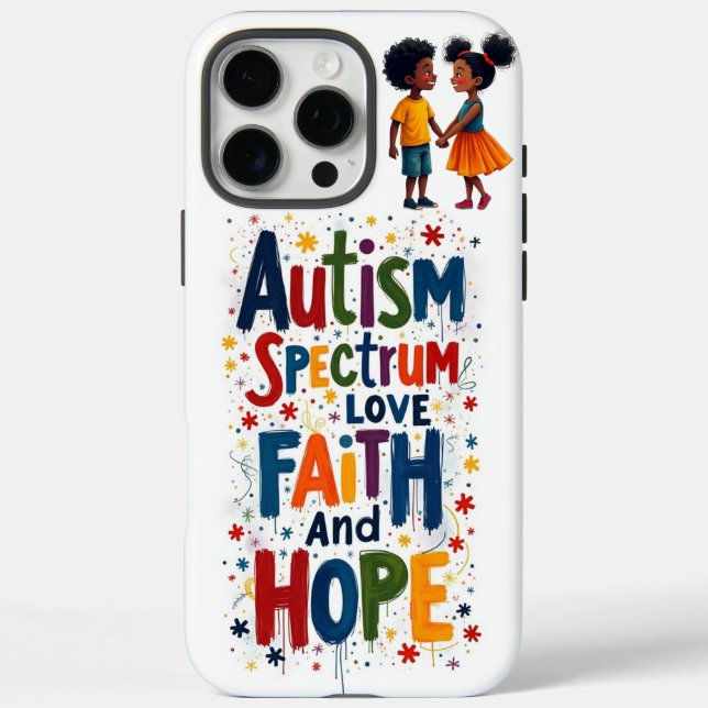 Coques Case-Mate iPhone Autisme (Verso)
