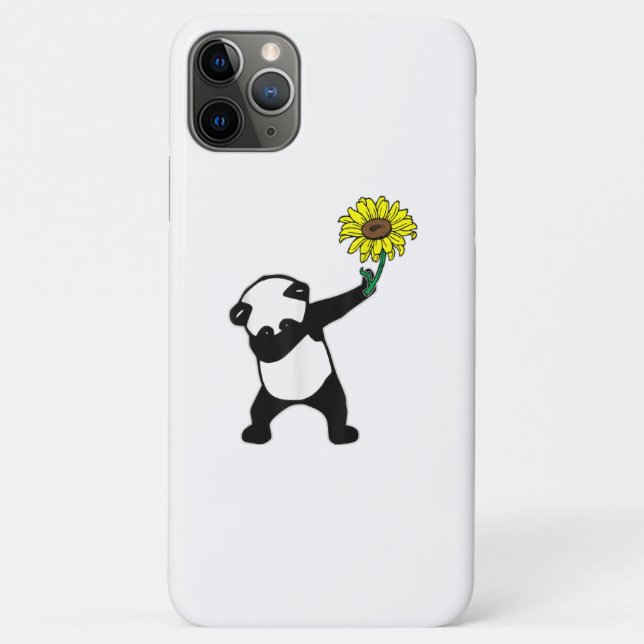 Coques Case-Mate iPhone Autiste | Dabing Panda Bear Tournesol (Dos)