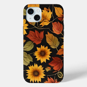 Coque Case-Mate iPhone Automne automne feuilles fleurs florales brûlé ora