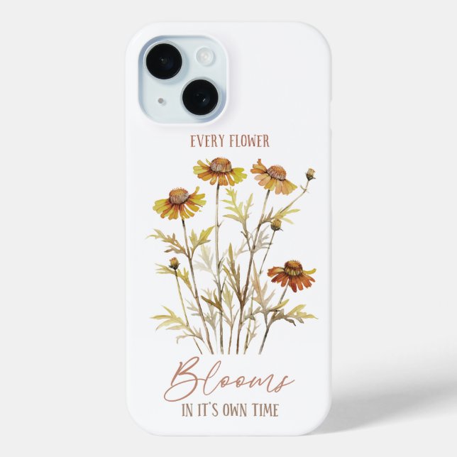 Coques Case-Mate iPhone Automne | Chaque fleur fleurit dans son propre TiM (Verso)