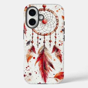 Coque Pour iPhone 16 Automne Dreamcatcher Boho Téléphone Case