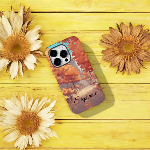 Coque Case-Mate iPhone Automne en ville Patron Lady Girlfriend Cadeau