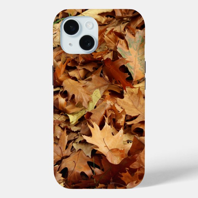 Coques Case-Mate iPhone automne, feuille sec (Verso)