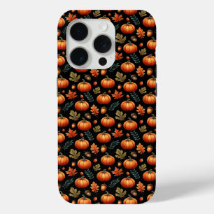 Coque Case-Mate iPhone Automne Feuilles D'Automne Et Citrouille Motif san