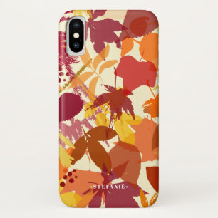 Coque Case-Mate iPhone Automne Feuilles Motif personnalisé