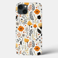 Automne Moderne Boho Automne Botanique Floral