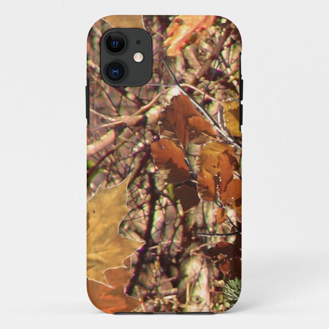 Coques Case-Mate iPhone Automne Nature Foliage Camo Camouflage Peinture (Dos)