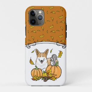 Case-Mate iPhone Case Automne Pembroke Welsh Corgi (rouge 1) Citrouille