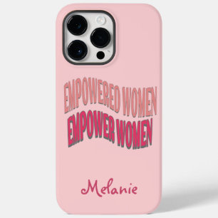 Coque Case-Mate iPhone Autonomisation des femmes Rose Peach Red
