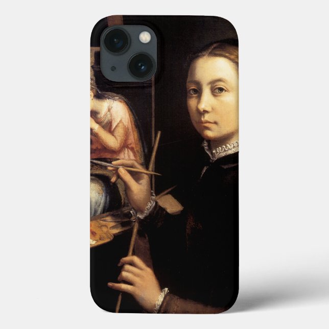 Coques Case-Mate iPhone Autoportrait à l'Easel (Verso)