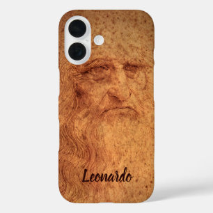 Coques iPhone 16 Autoportrait de Léonard de Vinci, Art de la Renais