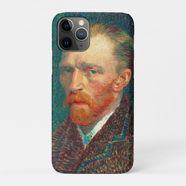 Coques Case-Mate iPhone Autoportrait de Vincent Van Gogh en costume Beaux- (Dos)