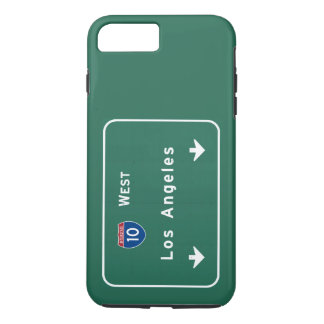 Coque iPhone 7 Plus Autoroute d'autoroute nationale de Los Angeles la