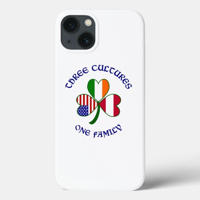 Coques Case-Mate iPhone Autriche 3 Cultures 1 Famille (Verso)