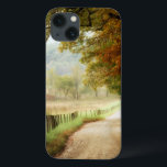 iPhone 13 Coque Autumn on a Country Road<br><div class="desc">Home Décor</div>