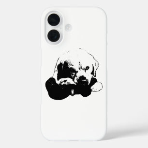 Coque Pour iPhone 16 Avant des yeux, coeur plein