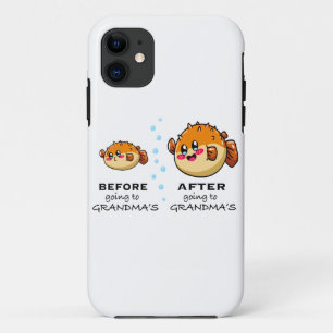 Case-Mate iPhone Case Avant et après aller à grand-mère Funny Nana