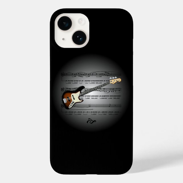 Coques Case-Mate iPhone Avant Garde ~ Guitare électrique 01 (Verso)