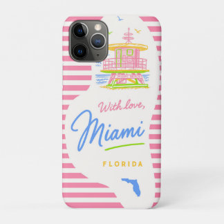 Case-Mate iPhone Case Avec amour stand de maître-nageur de Miami pour iP