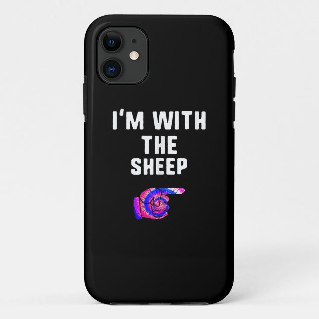 Coques Case-Mate iPhone Avec Sheep Tie Dye | Dog Present (Dos)