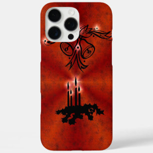 Coque iPhone 16 Pro Max Avent, Artdeco de Noël sur Red Rainbow
