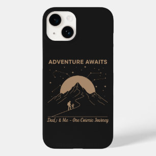 Coque Case-Mate iPhone Aventure de Papa et Moi Cosmique