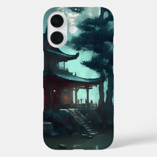 Coque Pour iPhone 16 Aventure du Temple de la Jungle – Housse de Téléph