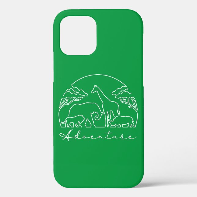 Coques Case-Mate iPhone Aventure et Safari en Afrique (Verso)