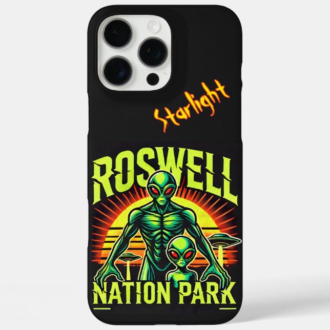 Coques Case-Mate iPhone Aventures Aliens Commencez ici à Roswell! (Verso)