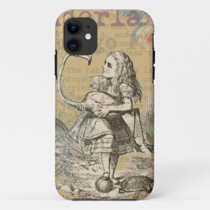 Coque Case-Mate Pour iPhone Aventures d'Alice au pays des merveilles Flamant C