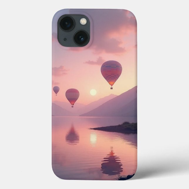 Coques Case-Mate iPhone Aventures en montgolfière rêvées (Verso)