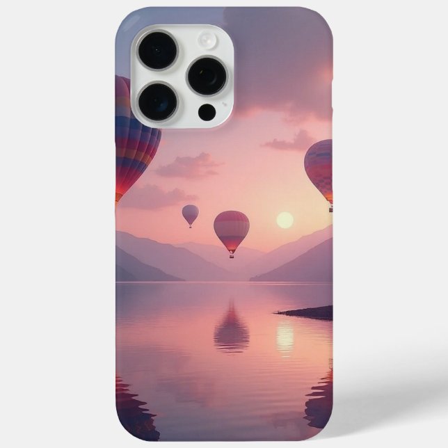 Coques Case-Mate iPhone Aventures en montgolfière rêvées (Verso)
