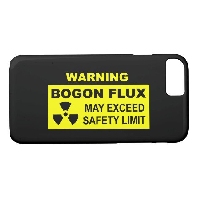 Coques Case-Mate iPhone Avertissement : Flux de Bogon (Dos (Horizontal))