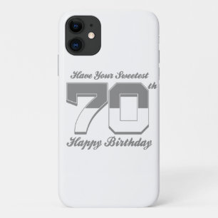 Case-Mate iPhone Case Avez-vous le plus doux heureux 70e anniversaire