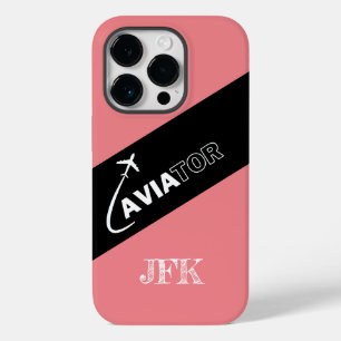 Coque Case-Mate iPhone Aviateur personnalisé, Avions, Moderne, Pilote, Av