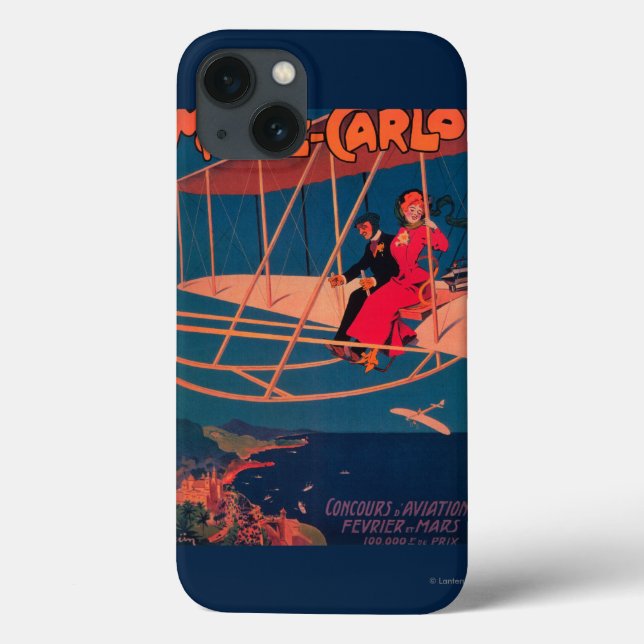 Coques Case-Mate iPhone Aviation Sporting Poster (Verso)