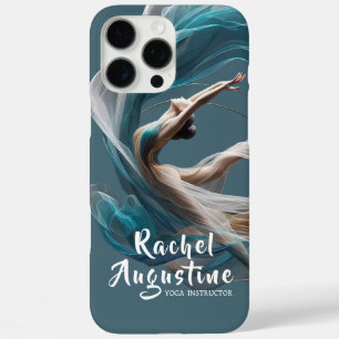 Coque iPhone 16 Pro Max Avion Air Yoga Instructeur Pilates Fitness