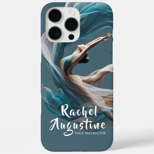 Coques Case-Mate iPhone Avion Air Yoga Instructeur Pilates Fitness (Verso)