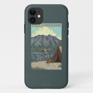 Coques Pour iPhone Avion de Bush et pêche - ressortissant de