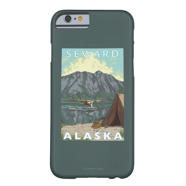 Coques Case-Mate iPhone Avion de Bush et pêche - Seward, Alaska (Dos)