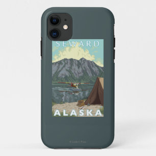 Coques Pour iPhone Avion de Bush et pêche - Seward, Alaska
